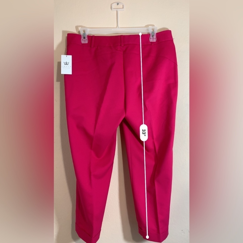 CHAUS New York capri pants sz 14 - Picture 6 of 14